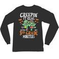 Creepin It Real Monster School 3rd Grade Teacher Halloween Unisex Long Sleeve T-Shirt, trending gift Creepin It Real Monster School 3rd Grade Teacher Halloween Unisex Long Sleeve T-Shirt, trending gift