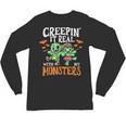Creepin It Real Monster School Teacher Principal Halloween Unisex Long Sleeve T-Shirt, trending gift Creepin It Real Monster School Teacher Principal Halloween Unisex Long Sleeve T-Shirt, trending gift