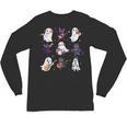 Cute Ghost Cat Playing Musical Halloween Music Teacher Unisex Long Sleeve T-Shirt, trending gift Cute Ghost Cat Playing Musical Halloween Music Teacher Unisex Long Sleeve T-Shirt, trending gift