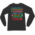 Cute Principal Nurse Lunch Lady Teacher Coach Homeschool Mom Unisex Long Sleeve T-Shirt, trending gift
