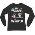 Cute Teacher My Students Are Out-Of This World Space Unisex Long Sleeve T-Shirt, trending gift