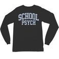 Cute Wildflower School Psych Teacher School Psychologist Unisex Long Sleeve T-Shirt, trending gift