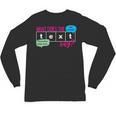 What Does The Text Say Text Evidence Reading Teacher For Men Women Unisex Long Sleeve T-Shirt, trending gift What Does The Text Say Text Evidence Reading Teacher For Men Women Unisex Long Sleeve T-Shirt, trending gift