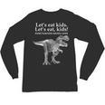Lets Eat Kids Punctuation Saves Lives Dinosaur Teacher Unisex Long Sleeve T-Shirt, trending gift Lets Eat Kids Punctuation Saves Lives Dinosaur Teacher Unisex Long Sleeve T-Shirt, trending gift