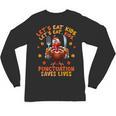 Eat Kids Punctuation Saves Lives Thanksgiving Turkey Teacher Unisex Long Sleeve T-Shirt, trending gift Eat Kids Punctuation Saves Lives Thanksgiving Turkey Teacher Unisex Long Sleeve T-Shirt, trending gift