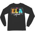 ELA Squad Teacher Back To School English Language Arts Unisex Long Sleeve T-Shirt, trending gift