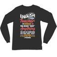 English Teacher Unisex Long Sleeve T-Shirt, trending gift English Teacher Unisex Long Sleeve T-Shirt, trending gift