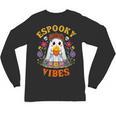 Espooky Vibes Spanish Mexican Halloween Ghost Teachers Unisex Long Sleeve T-Shirt, trending gift Espooky Vibes Spanish Mexican Halloween Ghost Teachers Unisex Long Sleeve T-Shirt, trending gift
