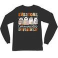 Everyone Communicates Differently Halloween Sped Teacher Unisex Long Sleeve T-Shirt, trending gift Everyone Communicates Differently Halloween Sped Teacher Unisex Long Sleeve T-Shirt, trending gift