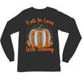Fall In Love With Reading Pumpkin Autumn Librarians Teacher Unisex Long Sleeve T-Shirt, trending gift Fall In Love With Reading Pumpkin Autumn Librarians Teacher Unisex Long Sleeve T-Shirt, trending gift