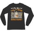Are You Fall o Ween Directions Halloween Skeleton Teacher Unisex Long Sleeve T-Shirt, trending gift