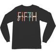 Fifth Grade Girls Boys Teacher Team 5th Grade Squad Unisex Long Sleeve T-Shirt, trending gift