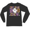 First Grade Boo Crew Teacher Student Halloween Costume Unisex Long Sleeve T-Shirt, trending gift First Grade Boo Crew Teacher Student Halloween Costume Unisex Long Sleeve T-Shirt, trending gift