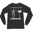 Funny Skeleton Music Teacher I'Ll Wait Until It's Quiet Unisex Long Sleeve T-Shirt, trending gift Funny Skeleton Music Teacher I'Ll Wait Until It's Quiet Unisex Long Sleeve T-Shirt, trending gift
