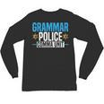 Grammar Police Comma Unit English Teacher Grammar Teacher For Men Women Unisex Long Sleeve T-Shirt, trending gift
