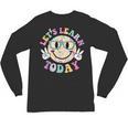 Groovy Retro Lets Learn Today Teacher Student Back To School Unisex Long Sleeve T-Shirt, trending gift Groovy Retro Lets Learn Today Teacher Student Back To School Unisex Long Sleeve T-Shirt, trending gift