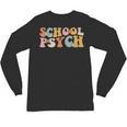 Groovy Retro School Psych Teacher School Psychologist For Men Women Girls Kids Unisex Long Sleeve T-Shirt, trending gift Groovy Retro School Psych Teacher School Psychologist For Men Women Girls Kids Unisex Long Sleeve T-Shirt, trending gift
