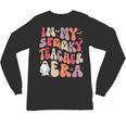 Groovy In My Spooky Teacher Era Halloween Party Boo Unisex Long Sleeve T-Shirt, trending gift