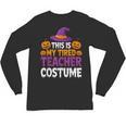 Halloween Costumes For Teachers Tired Teacher Costume Tee Unisex Long Sleeve T-Shirt, trending gift