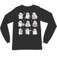 Halloween Ghost Speech Therapy SLP Fall Teacher Tee Unisex Long Sleeve T-Shirt, trending gift
