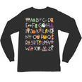 Halloween Nursery Teacher Shirt Halloween Alphabet Unisex Long Sleeve T-Shirt, trending gift Halloween Nursery Teacher Shirt Halloween Alphabet Unisex Long Sleeve T-Shirt, trending gift