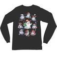 Halloween PE Teacher Ghost Playing Sports Physical Education Unisex Long Sleeve T-Shirt, trending gift