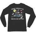 Halloween There's Room On My Broom For You Too Teacher Unisex Long Sleeve T-Shirt, trending gift