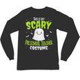 Halloween This Is My Scary Preschool Teacher Custome For Men Women Kids Unisex Long Sleeve T-Shirt, trending gift Halloween This Is My Scary Preschool Teacher Custome For Men Women Kids Unisex Long Sleeve T-Shirt, trending gift