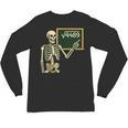 Halloween Skeleton 67 Meme Square Root 4489 Math Teacher Unisex Long Sleeve T-Shirt, trending gift Halloween Skeleton 67 Meme Square Root 4489 Math Teacher Unisex Long Sleeve T-Shirt, trending gift
