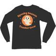Halloween Teacher Crew Spooky Season Retro Ghost Unisex Long Sleeve T-Shirt, trending gift Halloween Teacher Crew Spooky Season Retro Ghost Unisex Long Sleeve T-Shirt, trending gift