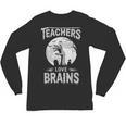 Halloween Teacher Tshirts Zombie Teachers Love Brains Unisex Long Sleeve T-Shirt, trending gift Halloween Teacher Tshirts Zombie Teachers Love Brains Unisex Long Sleeve T-Shirt, trending gift