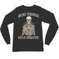 Halloween Weird Teachers Build Character Costume Men Women Unisex Long Sleeve T-Shirt, trending gift