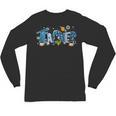 Hanukkah Leopard Plaid Teacher Chanukah Jewish Women Men Unisex Long Sleeve T-Shirt, trending gift