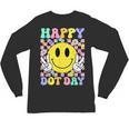 Happy Dot Day Shirts Teacher Student Girls Kids Smile Face Unisex Long Sleeve T-Shirt, trending gift Happy Dot Day Shirts Teacher Student Girls Kids Smile Face Unisex Long Sleeve T-Shirt, trending gift