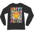 Happy Fri-Yay Groovy Teacher Friday Weekend Fri Yay Unisex Long Sleeve T-Shirt, trending gift Happy Fri-Yay Groovy Teacher Friday Weekend Fri Yay Unisex Long Sleeve T-Shirt, trending gift