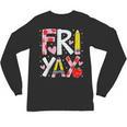 Happy Fri-Yay Teacher Back To School Friday Lovers Unisex Long Sleeve T-Shirt, trending gift Happy Fri-Yay Teacher Back To School Friday Lovers Unisex Long Sleeve T-Shirt, trending gift