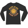 Happy To See Your Face Retro Happy Teacher Back To School Unisex Long Sleeve T-Shirt, trending gift