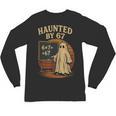 Haunted By 67 Ghost Math Joke Student Halloween Nerd Teacher Unisex Long Sleeve T-Shirt, trending gift Haunted By 67 Ghost Math Joke Student Halloween Nerd Teacher Unisex Long Sleeve T-Shirt, trending gift