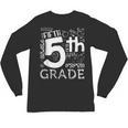 Hello 5th Grade Here I Come Teacher Fifth Grade Boys Girls Unisex Long Sleeve T-Shirt, trending gift