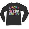 Helping Little Minds Grow Teacher Life Back To School Unisex Long Sleeve T-Shirt, trending gift Helping Little Minds Grow Teacher Life Back To School Unisex Long Sleeve T-Shirt, trending gift