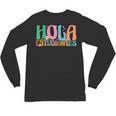 Hola Estudiantes Maestra Back To School Spanish Teacher Unisex Long Sleeve T-Shirt, trending gift Hola Estudiantes Maestra Back To School Spanish Teacher Unisex Long Sleeve T-Shirt, trending gift
