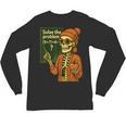 HUGvyn Halloween Skeleton Six Seven 67 Meme PEMDAS Teacher Unisex Long Sleeve T-Shirt, trending gift