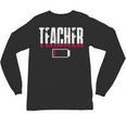 Humor Teacher Empty Battery Power Men Women Unisex Long Sleeve T-Shirt, trending gift Humor Teacher Empty Battery Power Men Women Unisex Long Sleeve T-Shirt, trending gift