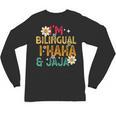 I’m Bilingual I Haha And Jaja Spanish Teacher Bilingual For Men Women Girls Kids Unisex Long Sleeve T-Shirt, trending gift I’m Bilingual I Haha And Jaja Spanish Teacher Bilingual For Men Women Girls Kids Unisex Long Sleeve T-Shirt, trending gift
