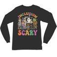 Inclusion Isnt Scary Halloween Skeleton Ghost Sped Teacher Unisex Long Sleeve T-Shirt, trending gift
