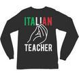 Italian Teacher Italy Italia Back To School First Day Unisex Long Sleeve T-Shirt, trending gift Italian Teacher Italy Italia Back To School First Day Unisex Long Sleeve T-Shirt, trending gift