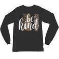 Be Kind Women Inspirational Teacher Animal Print Unisex Long Sleeve T-Shirt, trending gift Be Kind Women Inspirational Teacher Animal Print Unisex Long Sleeve T-Shirt, trending gift