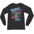 Kindergarten Is My Jam Vintage 80s Boombox Teacher Student Unisex Long Sleeve T-Shirt, trending gift Kindergarten Is My Jam Vintage 80s Boombox Teacher Student Unisex Long Sleeve T-Shirt, trending gift