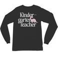 Kindergarten Teacher Dinosaur Back To School Unisex Long Sleeve T-Shirt, trending gift