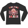 Kiss Your Brain Valentines Test Day Teacher Squad Kids Unisex Long Sleeve T-Shirt, trending gift